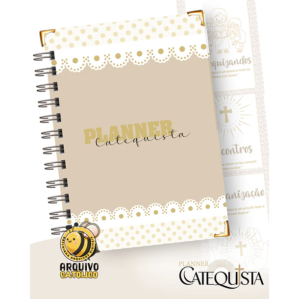 Arquivo Planner Catequista Catequese Arquivo em Pdf - Personalizados 6