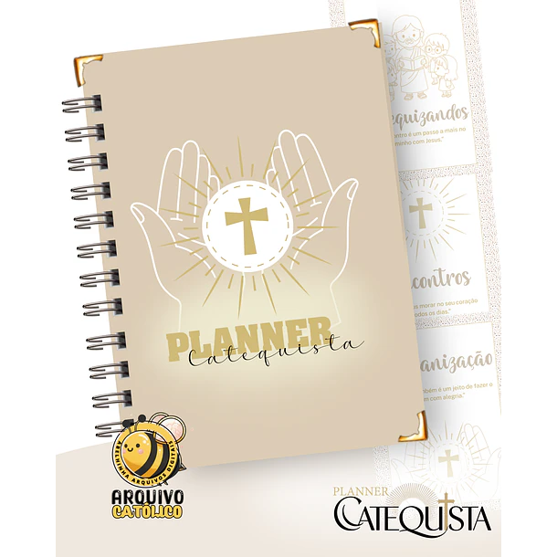 Arquivo Planner Catequista Catequese Arquivo em Pdf - Personalizados 7