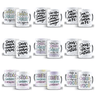 25 Artes para Caneca Salmo Do Dia Frases Arquivo Digital Editável - Sublimação 3