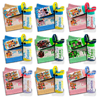 165 Artes para Toalinha Squeeze e Caneca Personagens Volta as Aulas Arquivo Editável - Sublimação 3