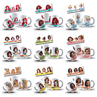 165 Artes para Toalinha Squeeze e Caneca Personagens Volta as Aulas Arquivo Editável - Sublimação 10