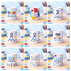 20 Artes para Caneca Autismo Arquivo Editável 3