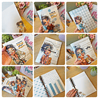 Arquivo encadernação Mulher Planner e Bloquinho Arquivo em Pdf 2