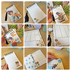 Arquivo encadernação Mulher Planner e Bloquinho Arquivo em Pdf 5