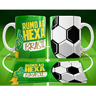 11 Artes para Caneca Copa do Mundo 2026 Brasil Futebol Arquivo Editável  1