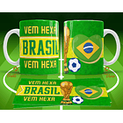 11 Artes para Caneca Copa do Mundo 2026 Brasil Futebol Arquivo Editável  9