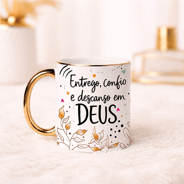 9 Artes para Caneca Frases Deus Arquivo Editável 1