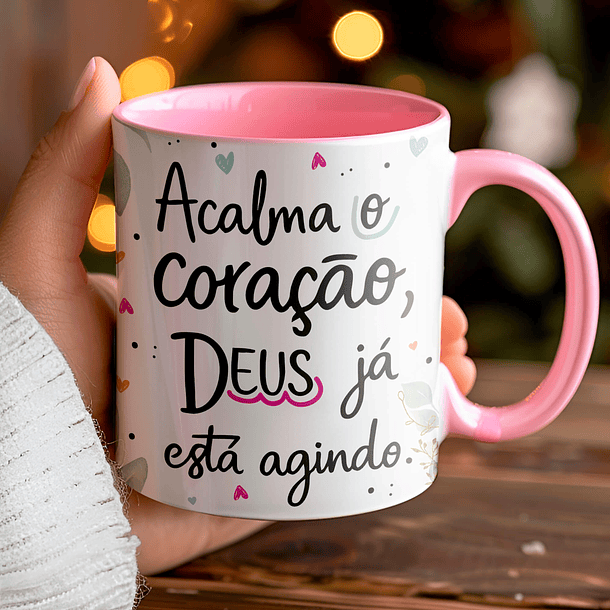 9 Artes para Caneca Frases Deus Arquivo Editável 8