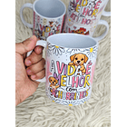 4 Artes para Caneca Animais Frases Fofinhas em png  5