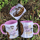 3 Artes para Caneca Verdadeira Páscoa Leão e Ovelha Arquivo editável 2