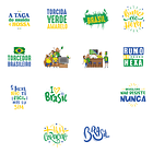 35 Artes para Caneca ou Camisa Copa do Mundo 2026 Brasil Futebol Arquivo em Png 13