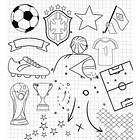 Kit digital Copa do Mundo Brasil 2026 Futebol Arquivo em Png  7