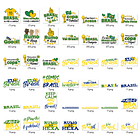 Kit digital Copa do Mundo Brasil 2026 Futebol Arquivo em Png  8