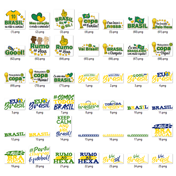 Kit digital Copa do Mundo Brasil 2026 Futebol Arquivo em Png  8
