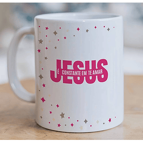 Arte para Caneca Jesus em Png