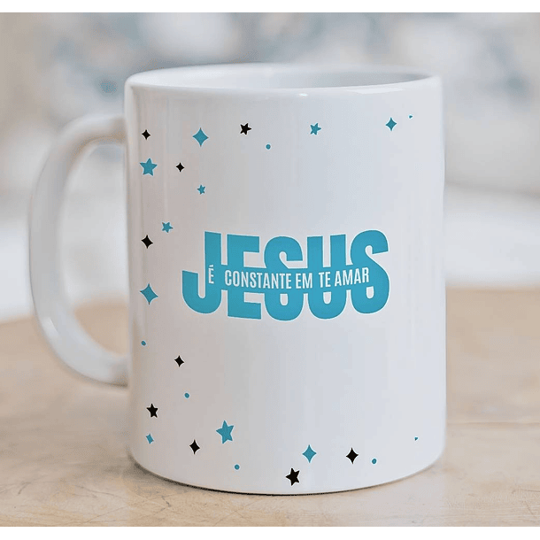 Arte para Caneca Jesus em Png 2