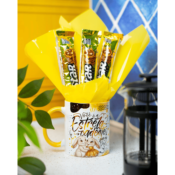 Arte Caneca Você é a Estrela Cadente que eu Pedi - PNG Para Sublimação 