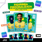 Figurinha da Copa do Mundo 2026 Personalizada (Brasil) | Editável no Canva 1
