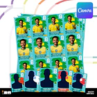 Figurinha da Copa do Mundo 2026 Personalizada (Brasil) | Editável no Canva 4