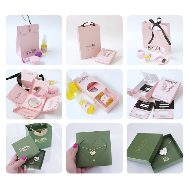 Kit Digital Caixinhas Bijuterias Mimos Arquivos em Pdf  2