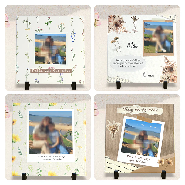 Kit 30 Artes para Caneca Xicara e Azulejo Dia das Mães Arquivo Editável Para Sublimação 3