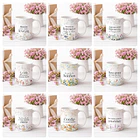 20 Artes para Caneca Frases Florescer Frases Motivacionais Arquivo Editável Para Sublimação 2