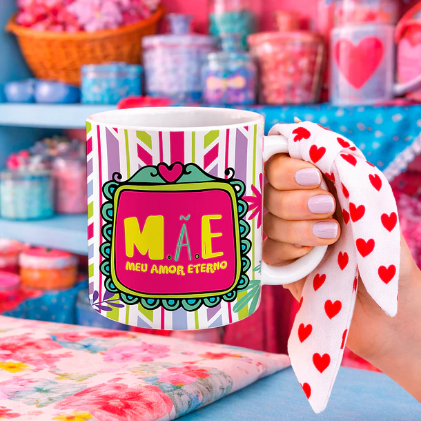 14 Artes para Caneca Dia das Mães Arquivos Editáveis  7