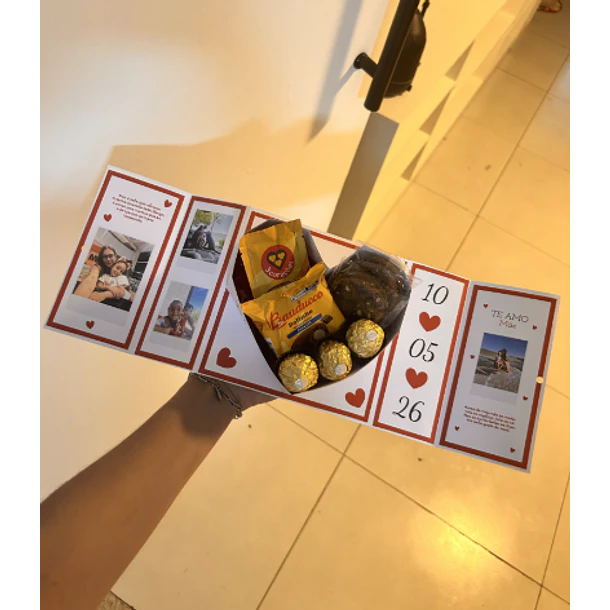 Arquivo Caixa Fechada Coração Dia dos Namorados em Pdf  