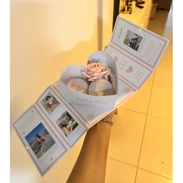 Arquivo Caixa Fechada Coração Dia das Mães em Pdf  