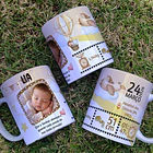 8 Artes para Caneca Nascimento Filhos Arquivo Editável 4