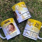 8 Artes para Caneca Nascimento Filhos Arquivo Editável 6