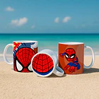 8 Artes para Caneca Bocão Super Herois Arquivo Editável 2