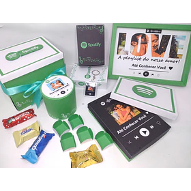 Arquivo Mimos Caixa Explosão e Quadro Spotify Arquivo em Pdf e Studio
