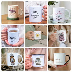 45 Artes para Caneca Dia Das Mães Arquivo em Jpg