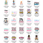 Pacote com + de 200 Frases para Dia Das Mães em Png  7