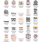 Pacote com + de 200 Frases para Dia Das Mães em Png  9