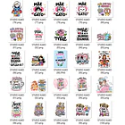 Pacote com + de 200 Frases para Dia Das Mães em Png  15