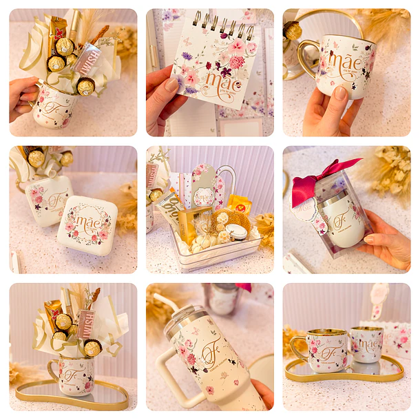 Arquivo Encadernação, Sublimação e Mimos de Luxo Dia das Mães Arquivo Prontos para Imprimir 1