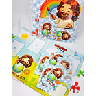 Arquivo Álbum de Figurinhas Jesus O maior Pintor do Mundo Cristão Infantil Arquivo em Pdf 4