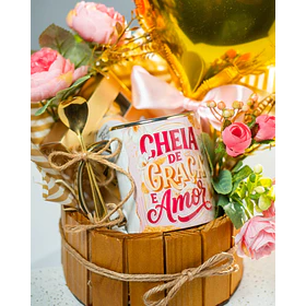 Arte Caneca Dia das Mães  PNG para Sublimação  Frase Cheia de Graça e Amor