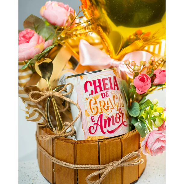 Arte Caneca Dia das Mães  PNG para Sublimação  Frase Cheia de Graça e Amor 