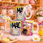 14 Artes para Dias Das Mães Colorful Arquivo Editável 6