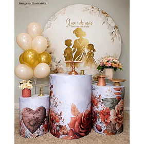 12 Artes para Painel Decoração Dia das Mães Arquivo em Jpg 