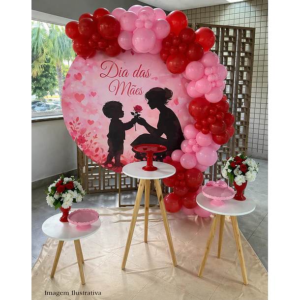 12 Artes para Painel Decoração Dia das Mães Arquivo em Jpg  4