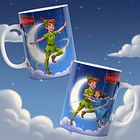6 Artes para Caneca Peter Pan e Sininho Arquivo em Jpg  6