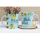 4 Artes para Caneca Dia das Mães Floral Arquivo Editável 2