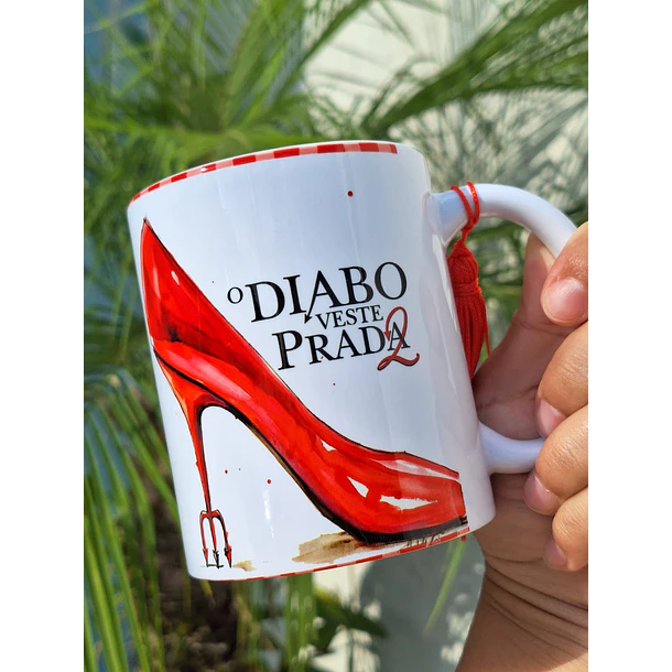 Artes para Caneca O Diabo Veste Prada em Png  2