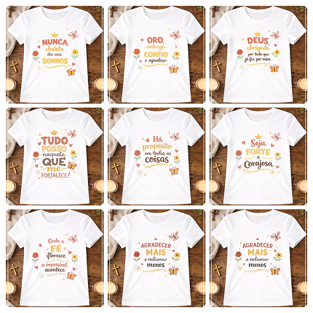 16 Artes para Caneca e Camisa Frases Religiosas Arquivo em Jpg 2