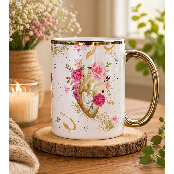 Artes para Caneca Onde estiver o seu tesouro ali tambem estará o seu coração Mateus 621 em Png  2