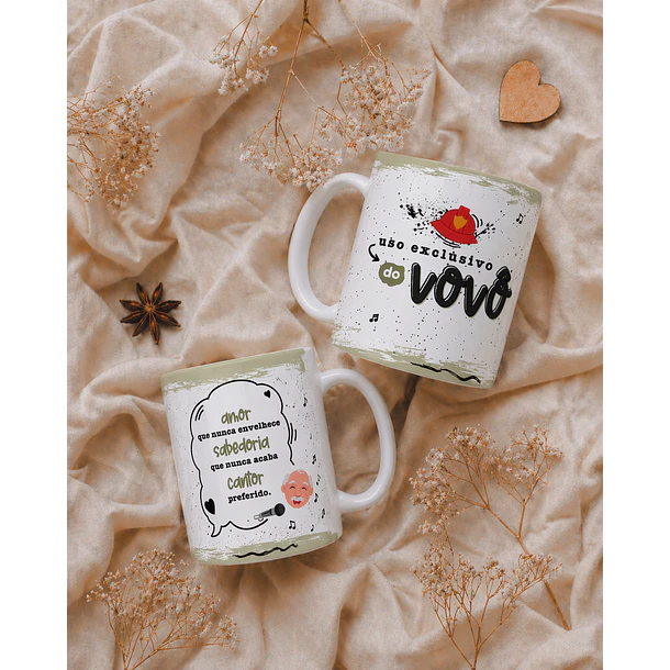 Artes para Caneca Exclusivo do Vovô em Png 1